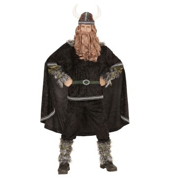 Viking Warrior Costume with Cape for Men