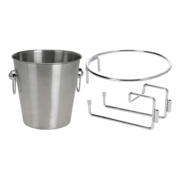 Champagne Cooler with Holder for the Table - 20x20 cm