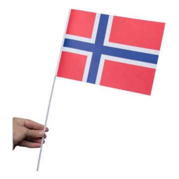 Norway Paper Flags 10x - 40 cm