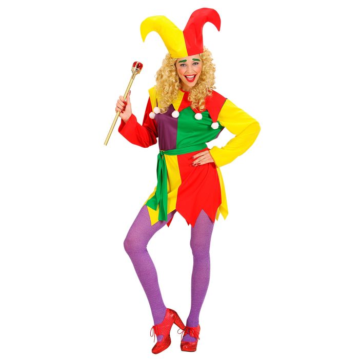 Ladies' Jester Costume with Dress