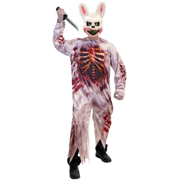 White Zombie Bunny Costume