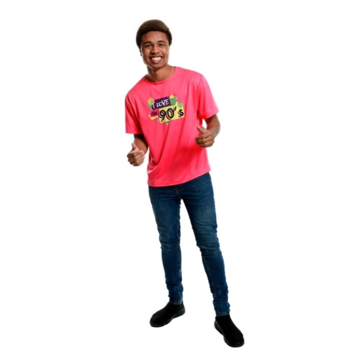 Pink I Love The 90's T-shirt for Men