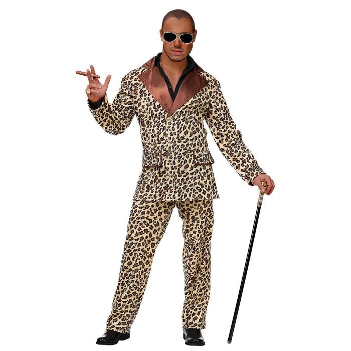 Leopard Print Disco Suit for Men