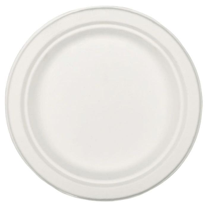 26 cm plate 20x biodegradable