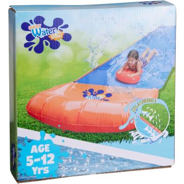 Inflatable Water Slide approx. 485 cm with Surfboard
