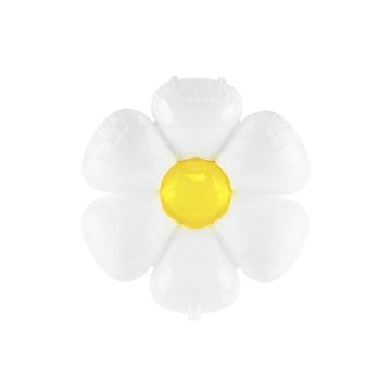 White Flower Foil Balloon - 103 cm