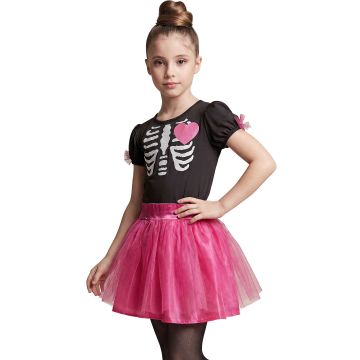Ballerina Skeleton Costume for Girls