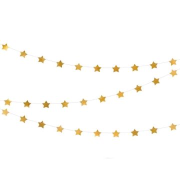 Gold Star Garland - 3.6 meters