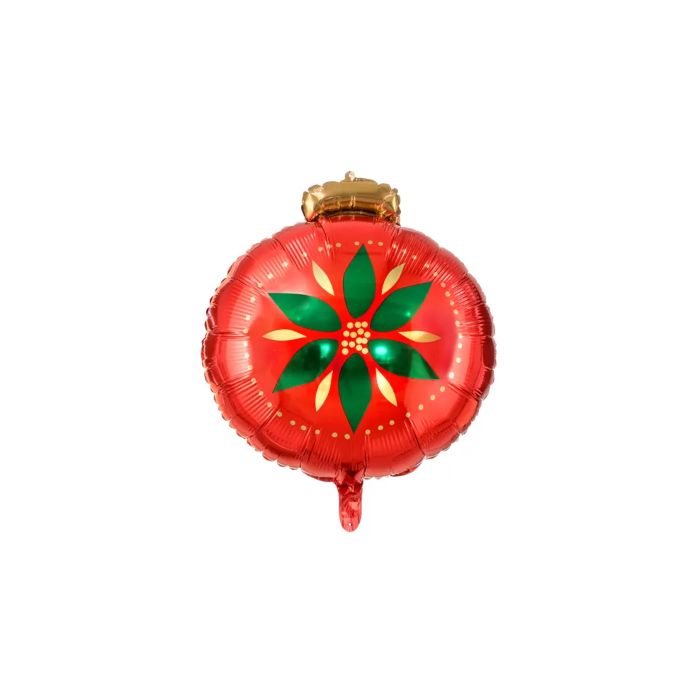 Foil balloon Christmas ball 45x45 cm
