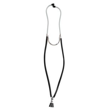 Black stethoscope prop