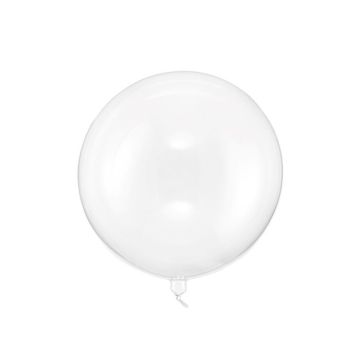 Transparent round Orbz balloon - Ø 40 cm