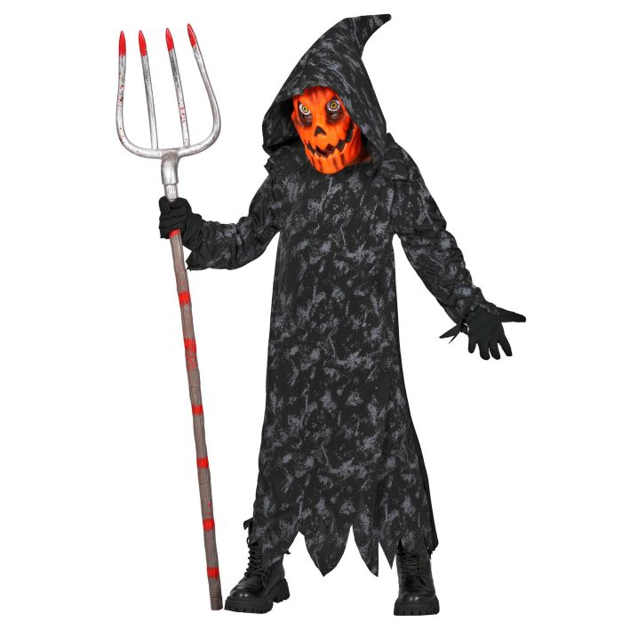 Pumpkin Skeleton Costume for Boys