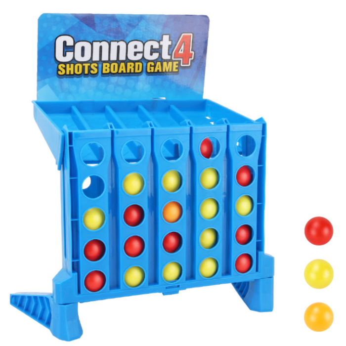 Connect Four Strategy Game 25 Plastic Holes