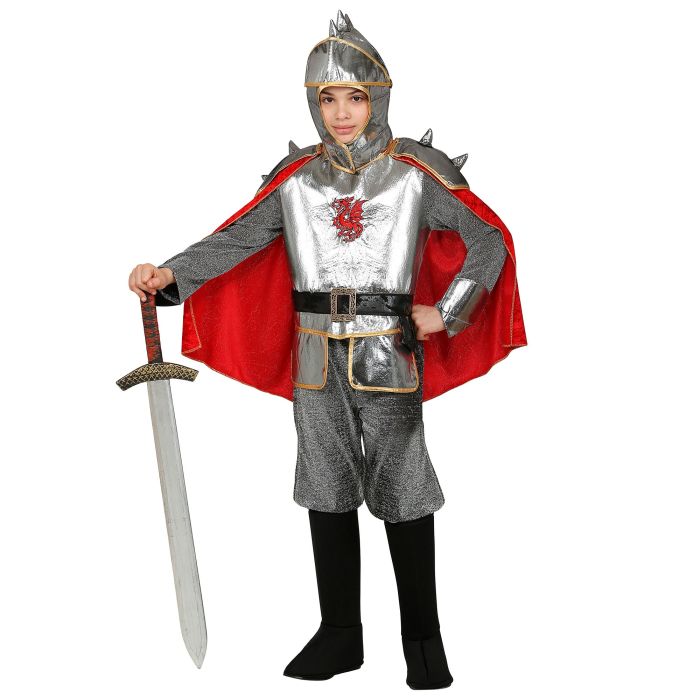 Silver Knight Costume for Boys