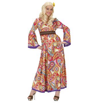 Hippie Dress for Ladies in Warm Colours