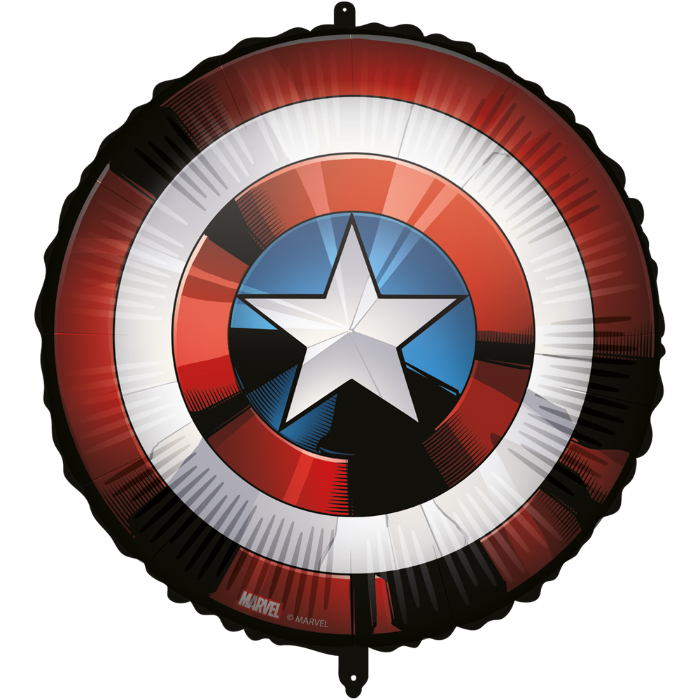 Captain America shield foil balloon 46 cm 