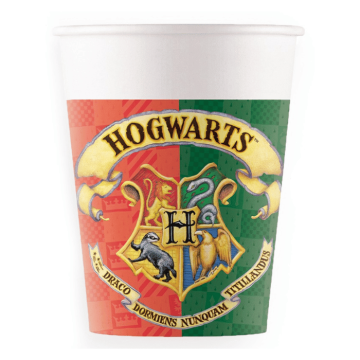 Harry Potter® paper cups 8x - 200 ml