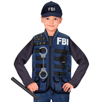 FBI police set for children - 4 pieces
