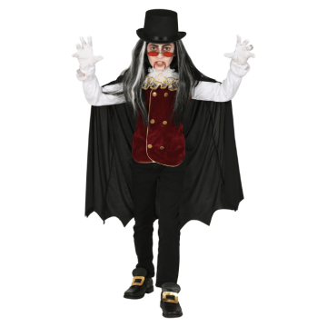 Gothic vampire costume for children