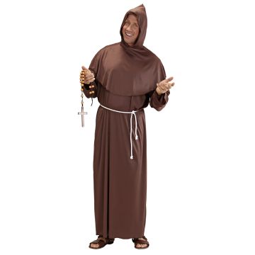 Monk Costume with Hood for Shrove Tuesday
