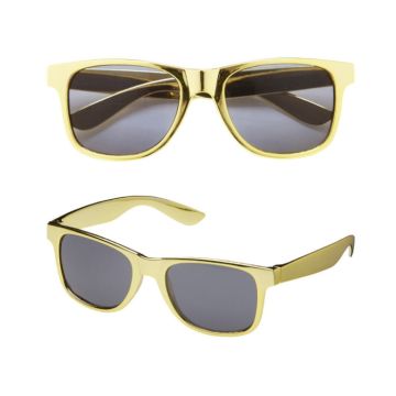 Wayfarer gold sunglasses - onesize