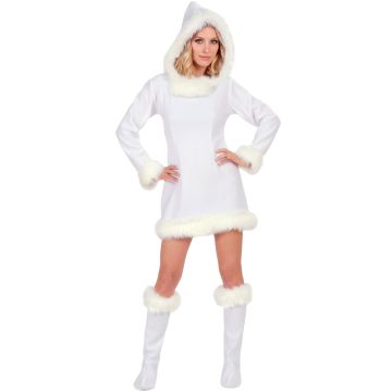 Eskimo costume with hood and boot covers