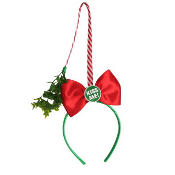 Mistletoe Christmas Headband - one size