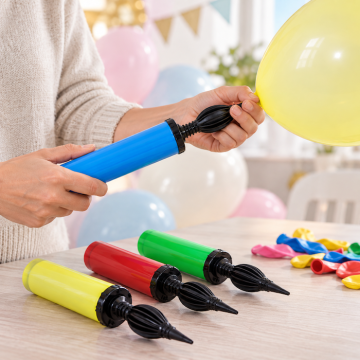 Manual balloon pump assorted - 28.5x5 cm