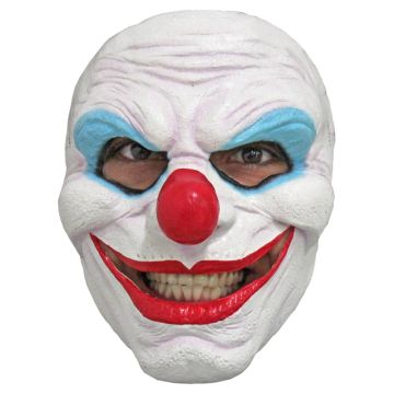 Eerie smiling clown mask - onesize