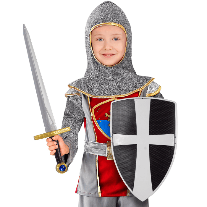 Knight sword and shield for children