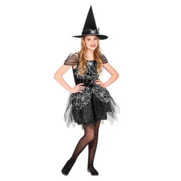 Spider witch costume for children