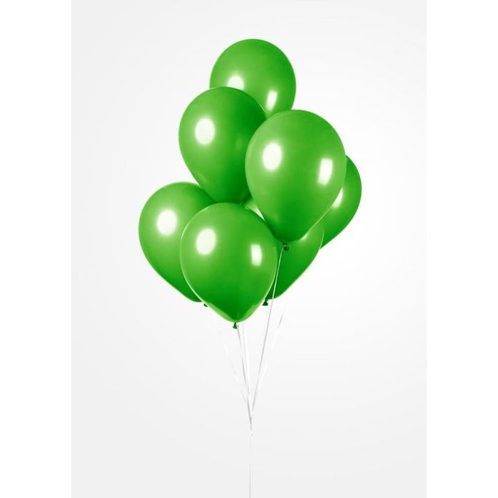 Light Green Balloons 100 x - 30 cm