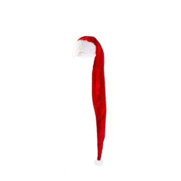 Extra long red Santa hat - one size