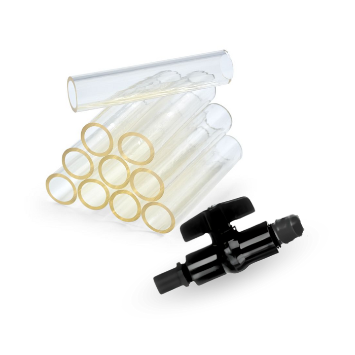 Mouthpieces 10x + 1x tap for beer bong