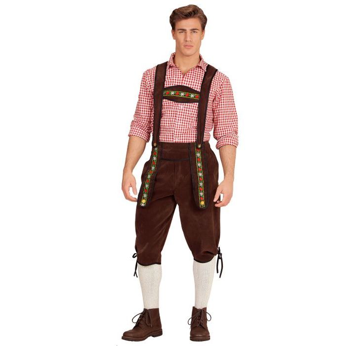 Brown Tyrolean Lederhosen
