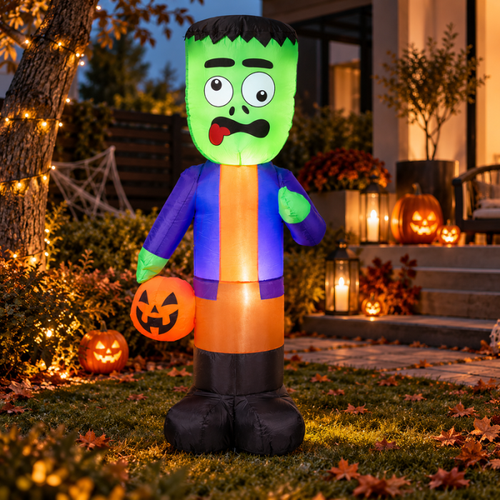Inflatable Frankenstein with LED 150 cm