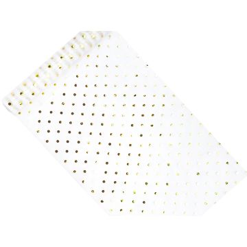 Organza Table Runner in White with Gold Dots - 9 M