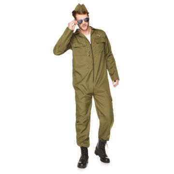 Hunter pilot costume green