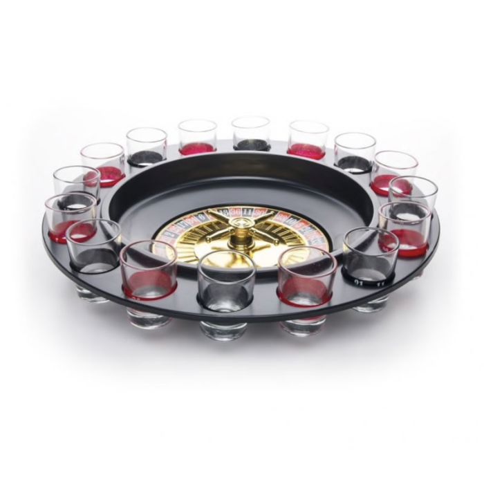 Shots Roulette including ball and 16 shots