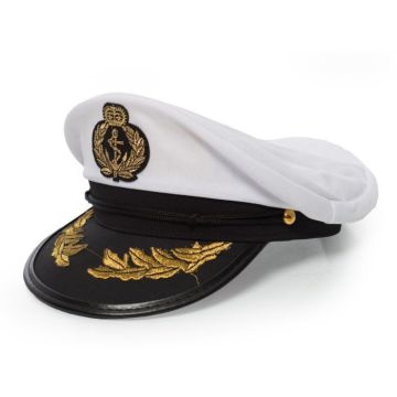 Deluxe Captain Hat One-Size Unisex