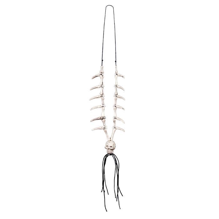 Necklace with Skull and Fangs