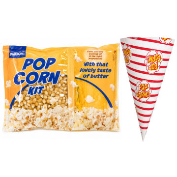 Popcorn party pack 175x servings all included