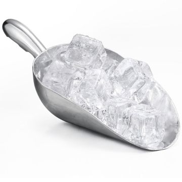 Ice Scoop 14 cl aluminium 14x5 cm