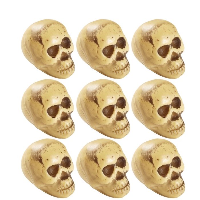 Skull 9x - 5 cm
