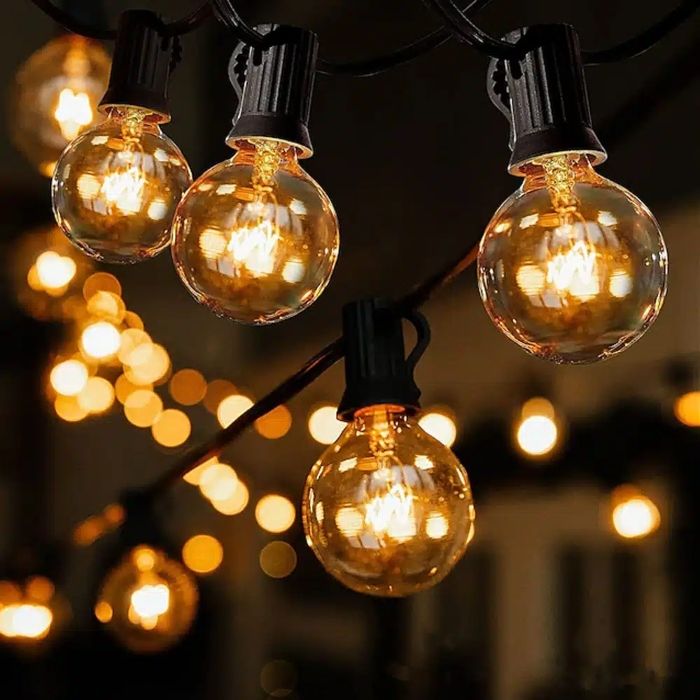 Light chain 9.5 meters including 10 bulbs