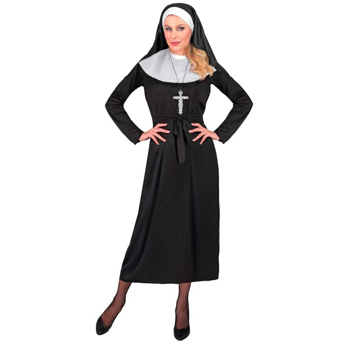 Nuns Costume for Women - 3 Pieces