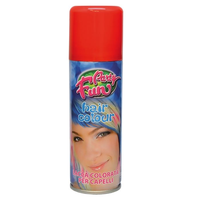 Hair spray with colour 125 ml red