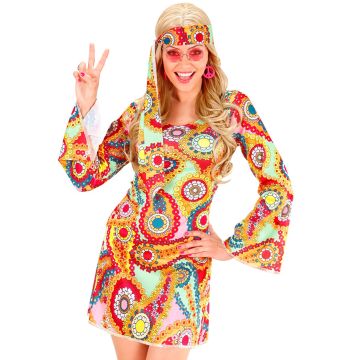 Ladies Hippie Dress with Headband