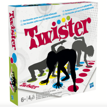 Twister Including mat and spinner