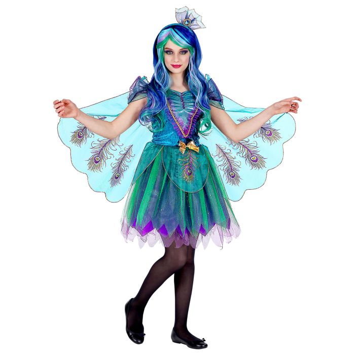 Peacock costume for girls - 2 pieces